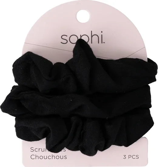 Adult Athletic Scrunchies, 3-ct. Packs