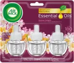 Air Wick Scented Oil Refill, Summer Delights, 3 ct