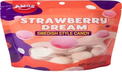 Amos® Strawberry Dream Swedish Style Candy 9.5oz