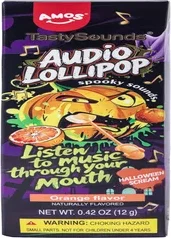 Amos® Tasty Sounds Halloween Scream Audio Lollipop 0.4oz