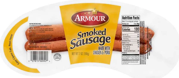 Armour Smoked Sausage, 7oz