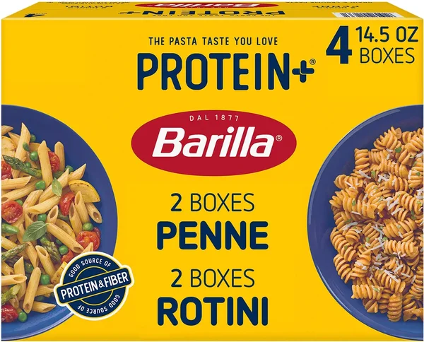 Barilla Protein+ Penne & Rotini, 14.5 oz., 4 pk.