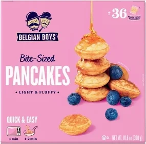 Belgian Boys Bite Sized Pancakes - 10.6oz/36ct