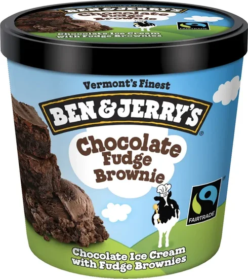 Ben & Jerry's Ice Cream - Chocolate Fudge Brownie, 4 oz.