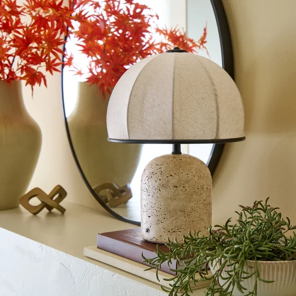 Better Homes & Gardens Travertine Table Lamp