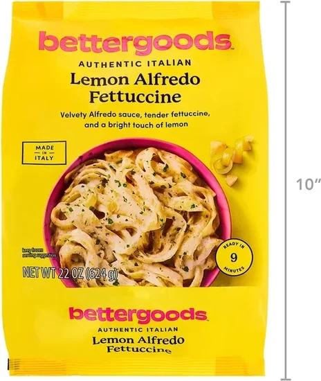 Bettergoods AUTHENTIC ITALIAN Lemon Alfredo Fettuccine