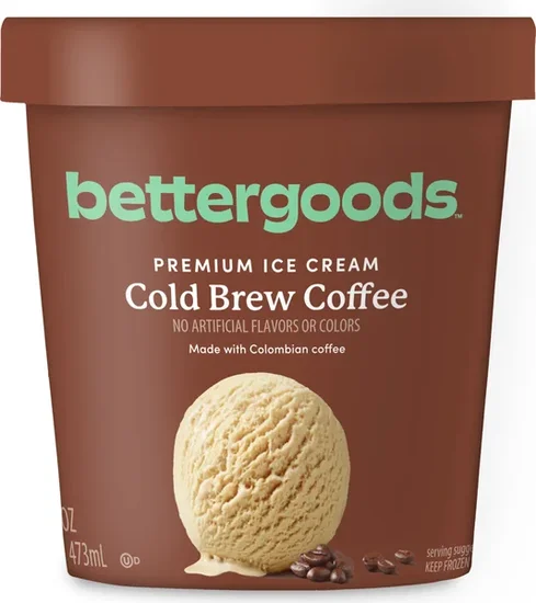 bettergoods Cold Brew Coffee Premium Ice Cream