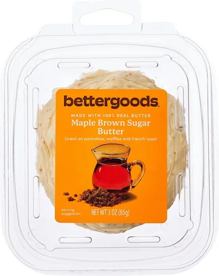 bettergoods Maple Brown Sugar Butter, 3 oz