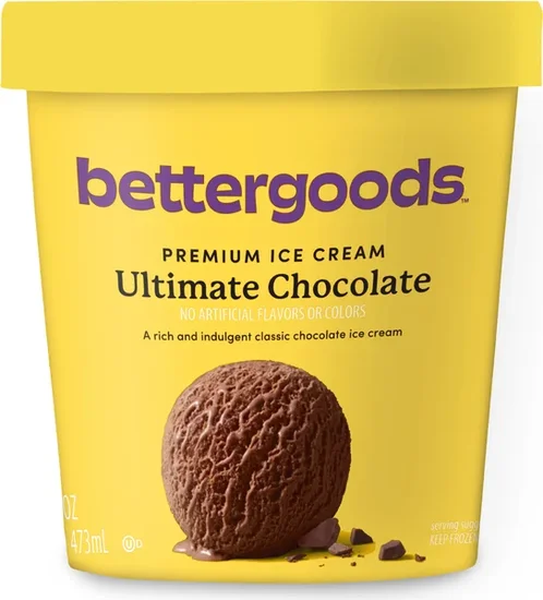 bettergoods Ultimate Chocolate Ice Cream, 16 fl oz