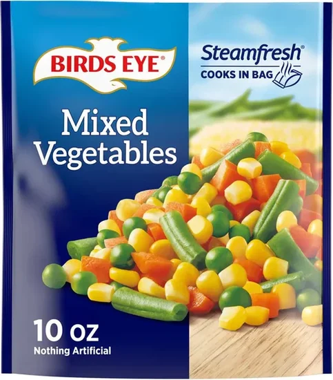 Birds Eye Steamfresh Mixed Vegetables, Frozen Vegetables, 10 oz