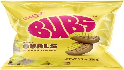 Bubs® Sweet Ovals Banana Toffee