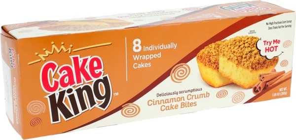 Cake King Cinnamon Crumb Cake Bites, 8-ct.