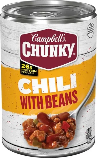 Campbell's Chunky Chili with Beans, 16.5 oz