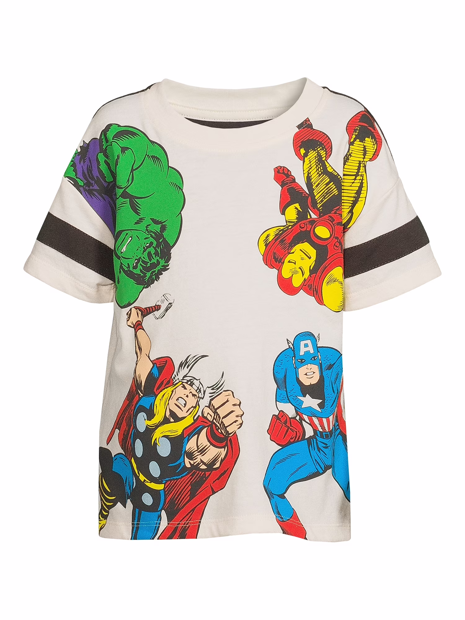 Sesame Street Toddler Short Sleeve Graphic Crewneck Tee, Sizes 12M-5T
