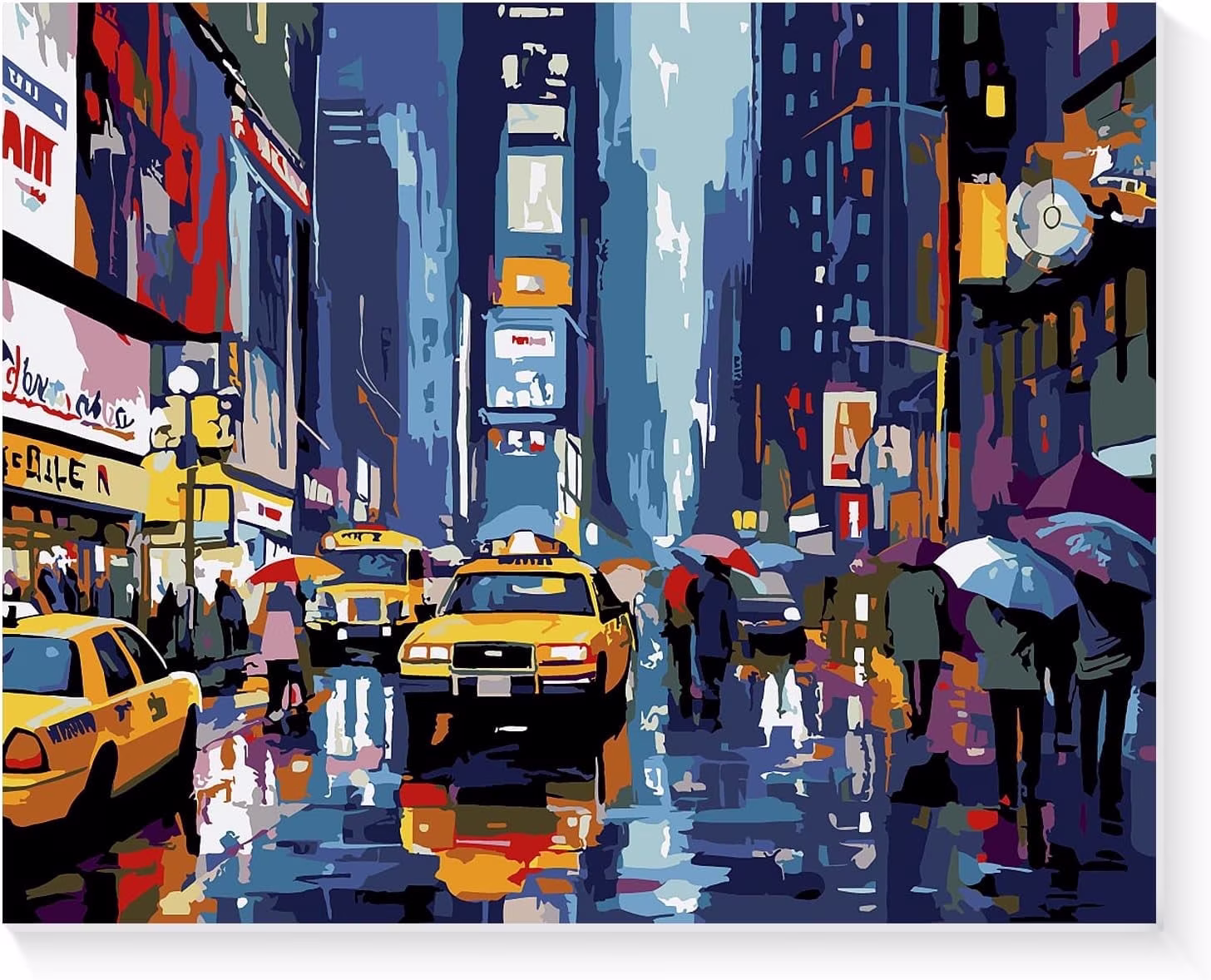 Rainy Night Street