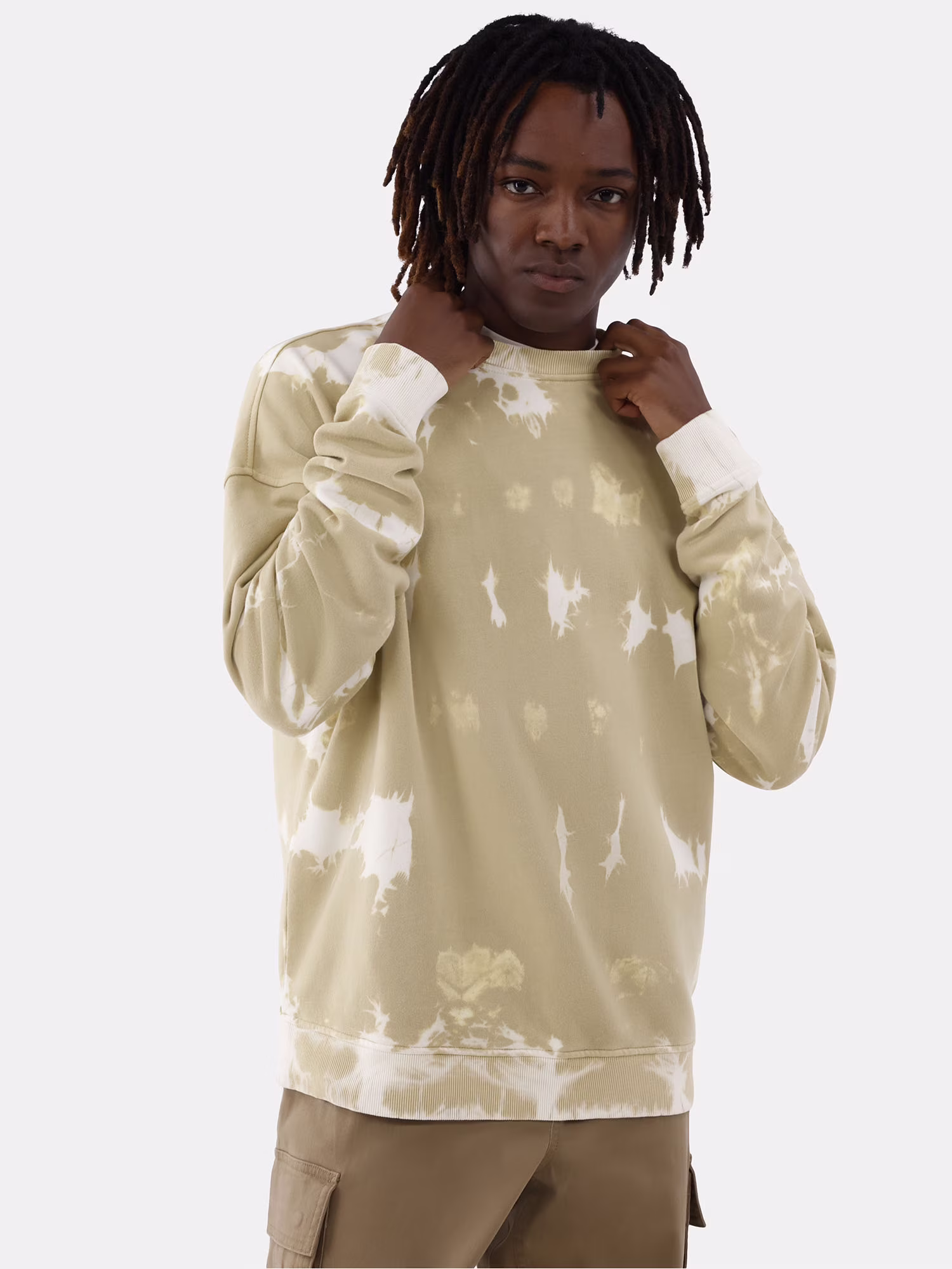 Tan Oak Tie Dye