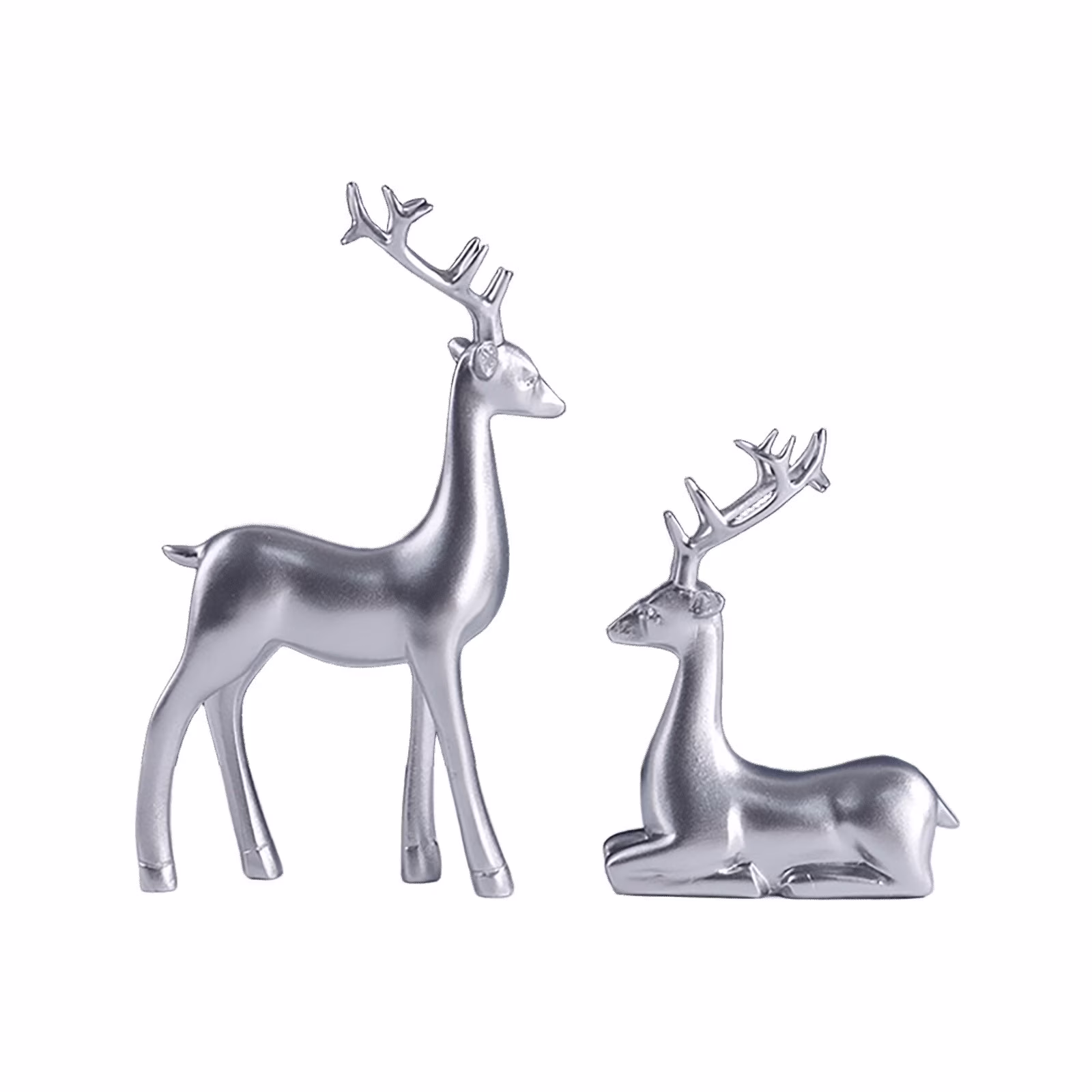 1 Pair of Silver Deer