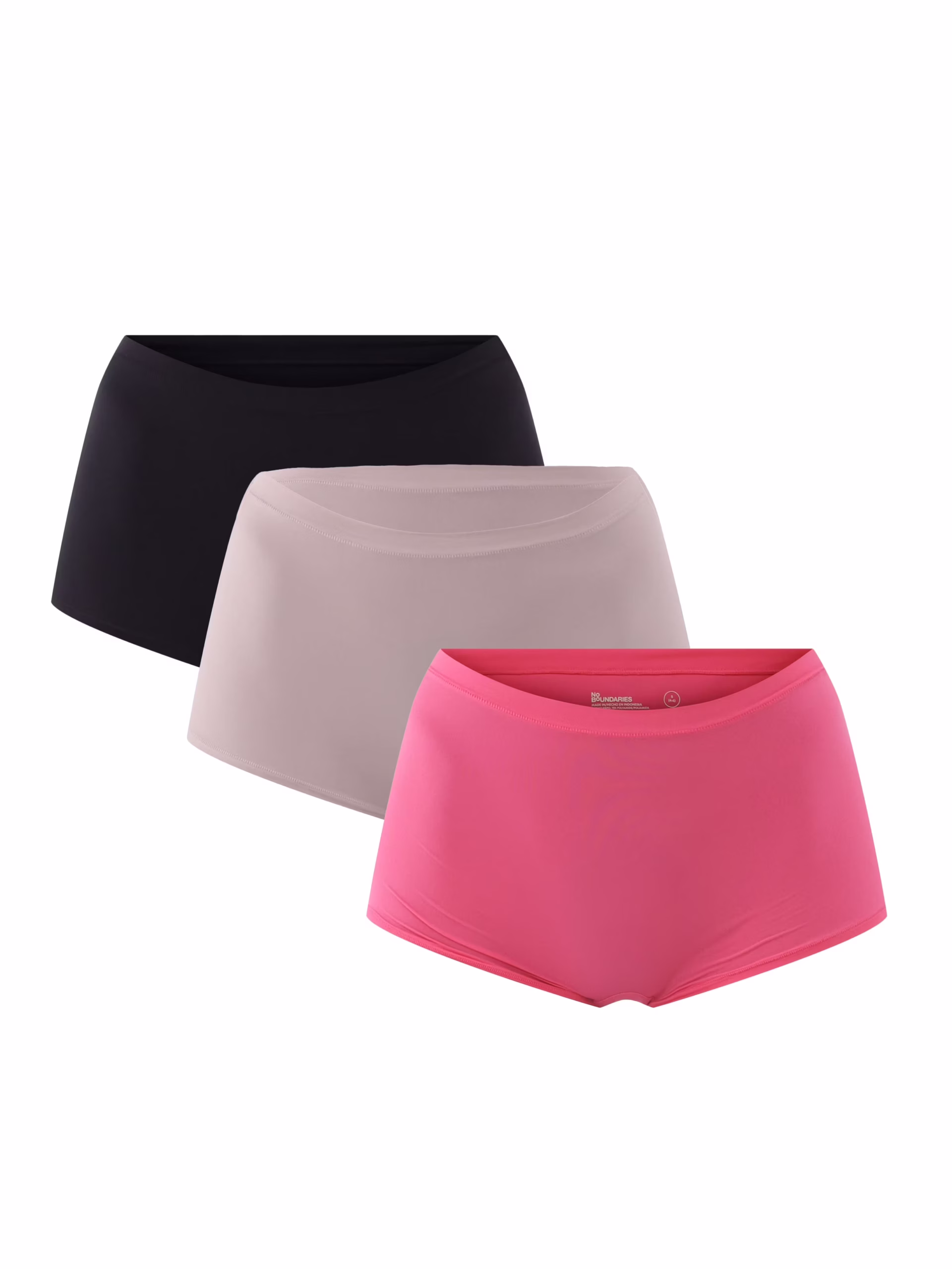 Fuchsia Thrill, Laurel Pink, Black Soot