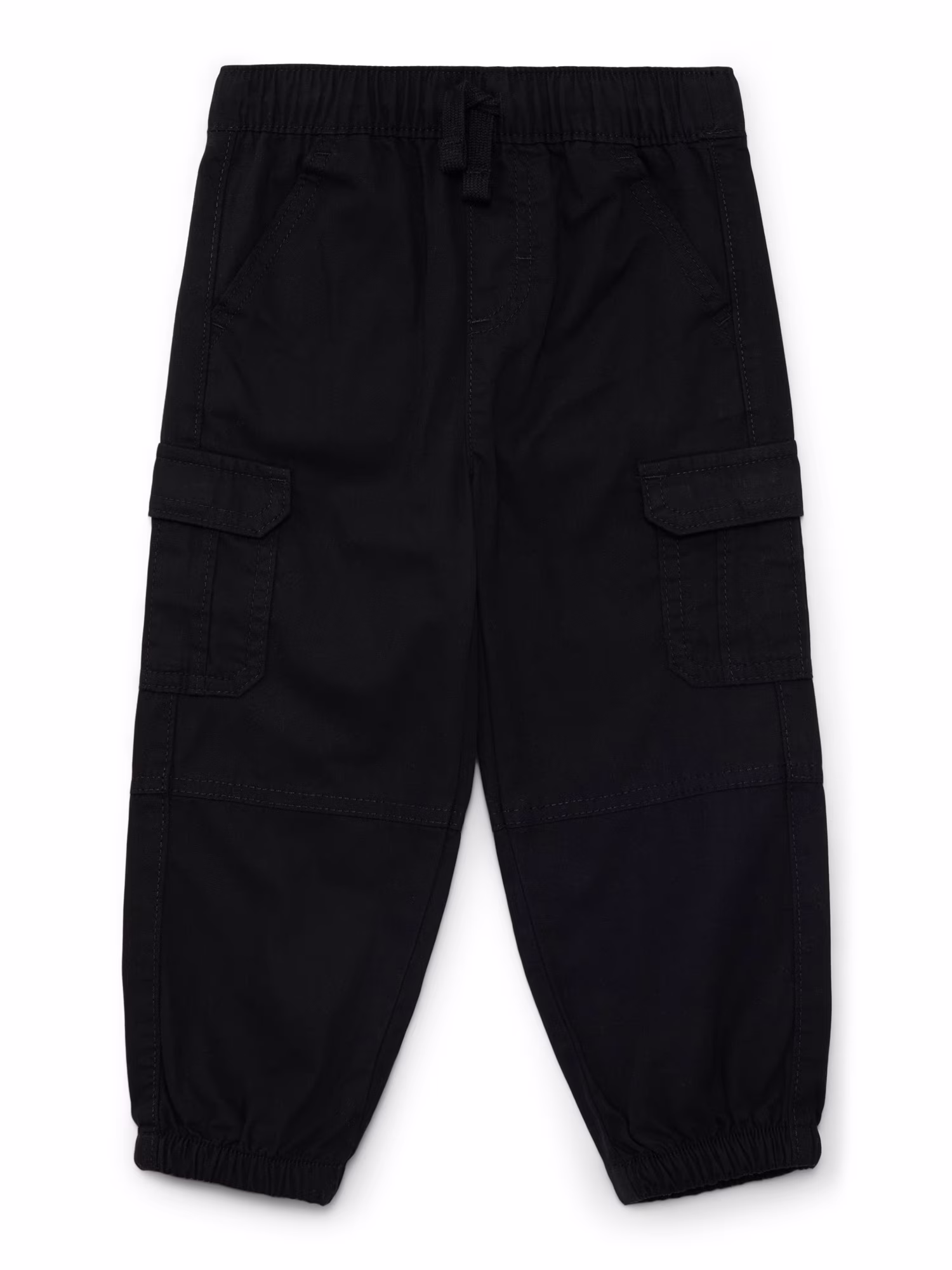 Wonder Nation Baby and Toddler Boys Cotton Cargo Jogger Pants, Sizes 12M-5T