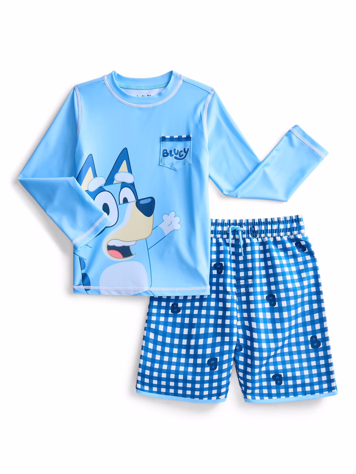 Bluey Checkered