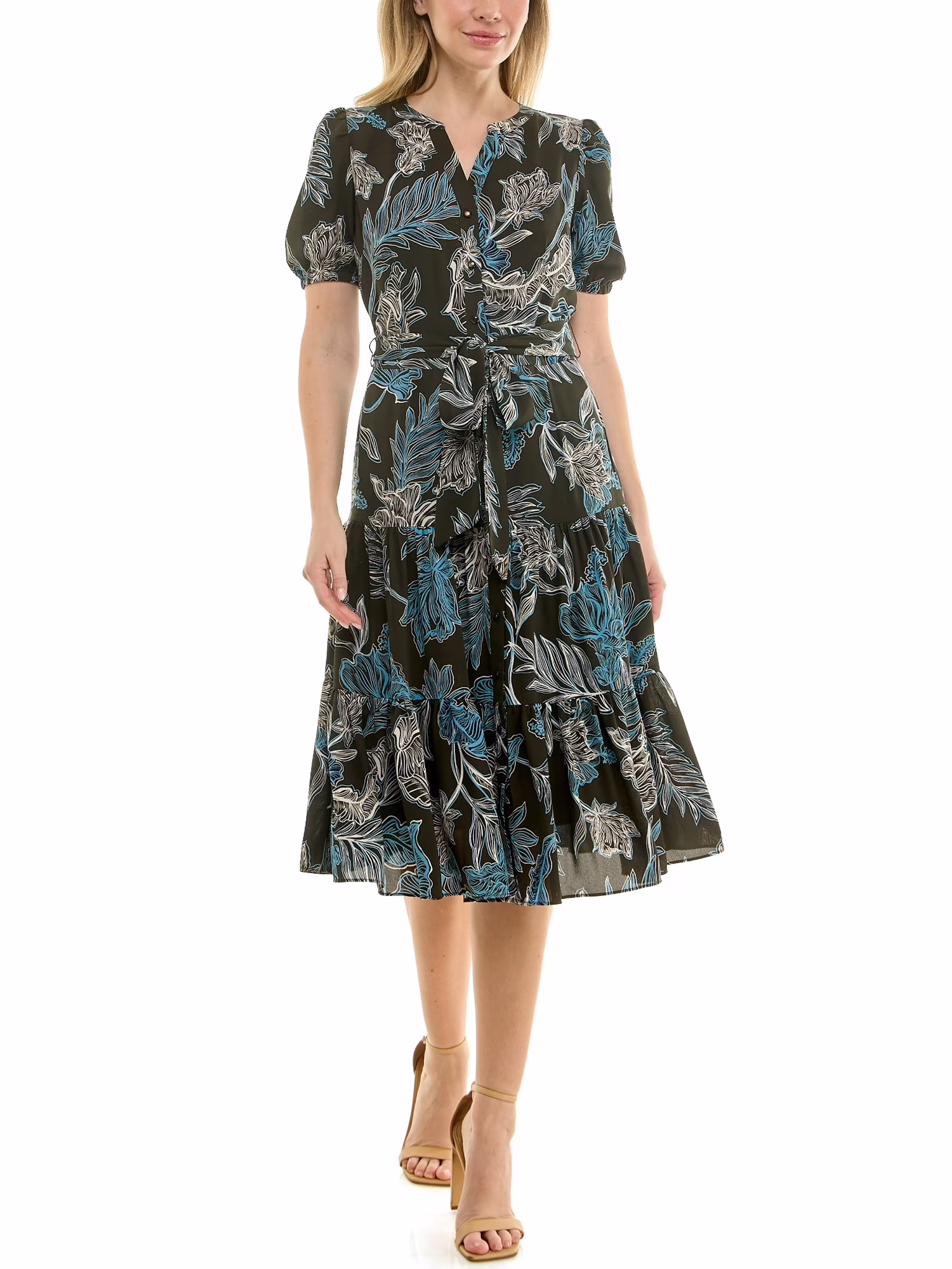 GREEN MULTI 1147-1 PRINT