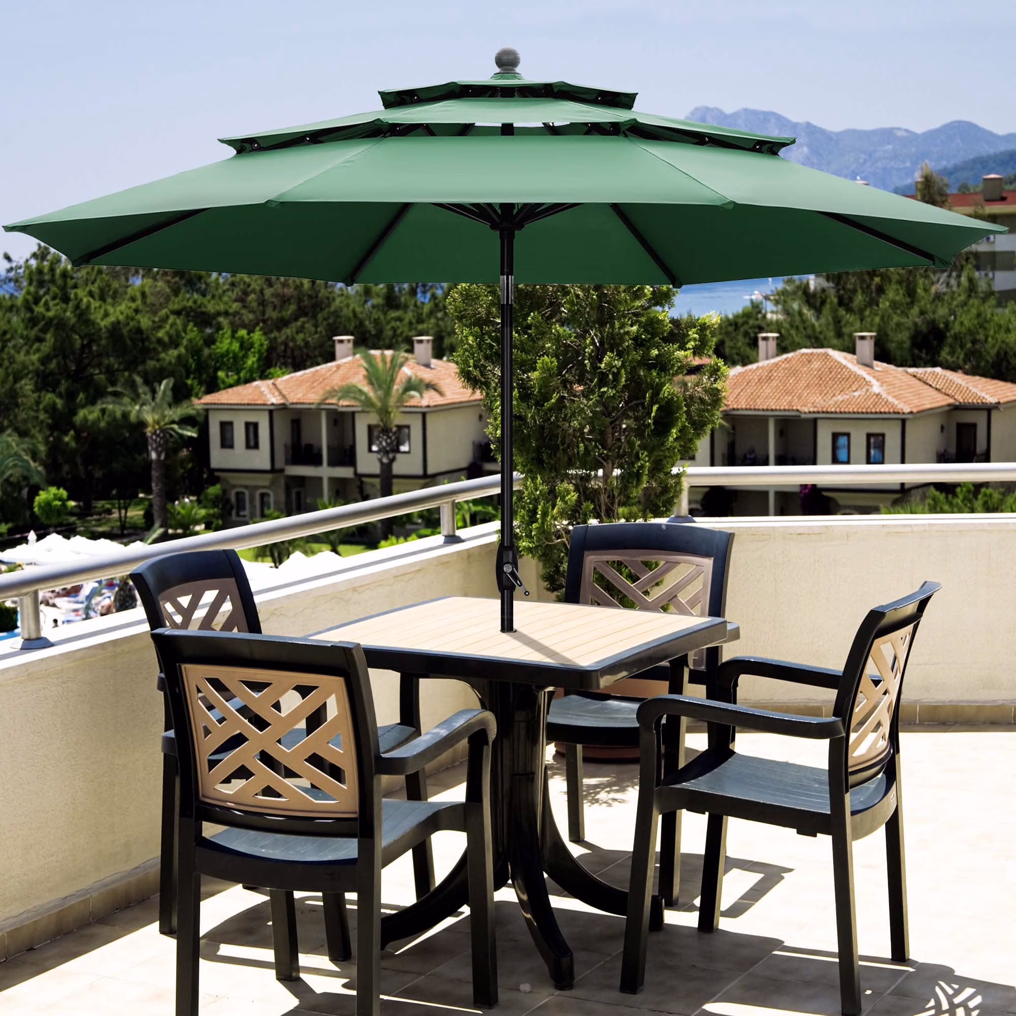 Green-3 Tiers Canopy