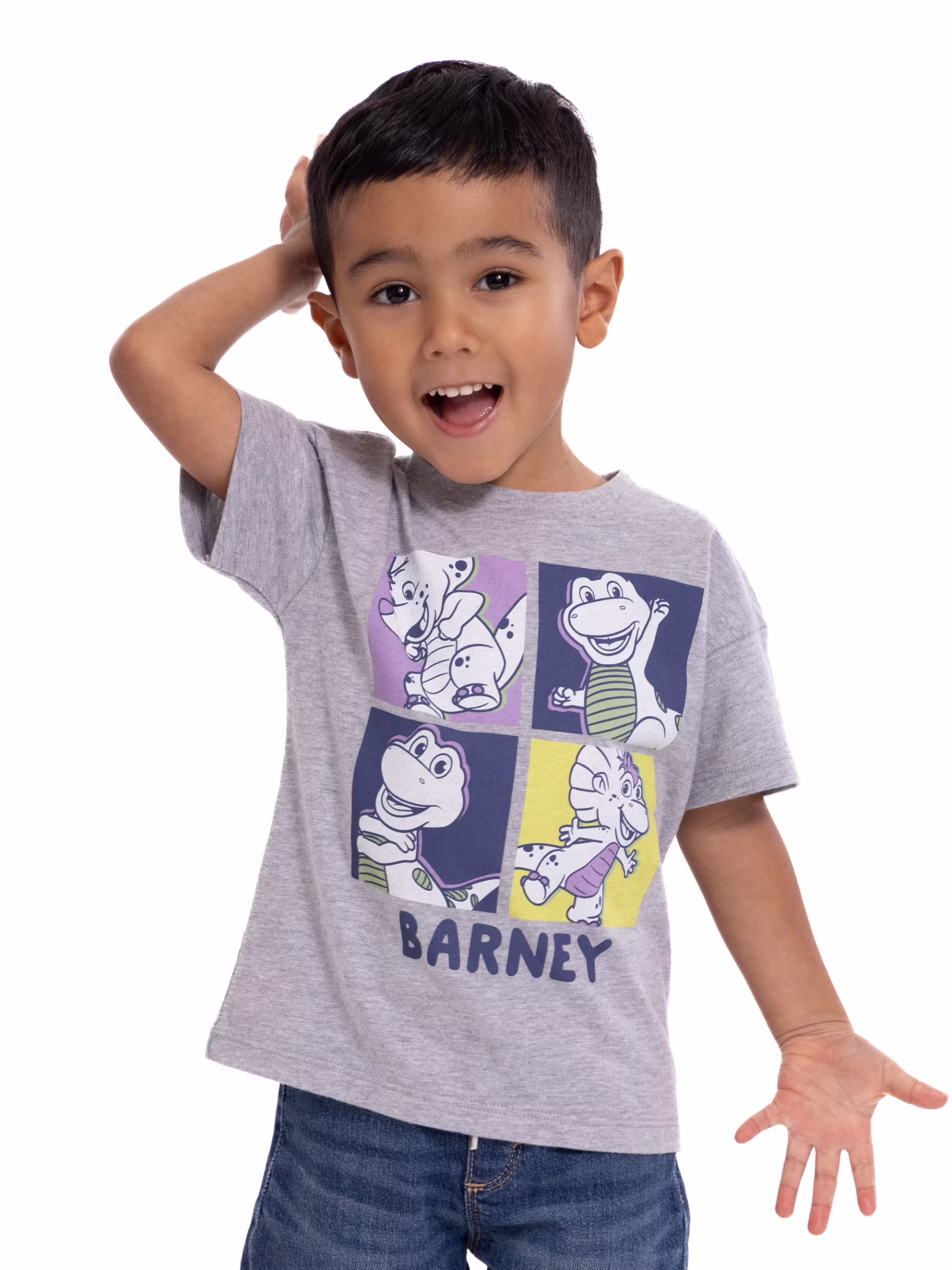 Barney Light Grey Heather