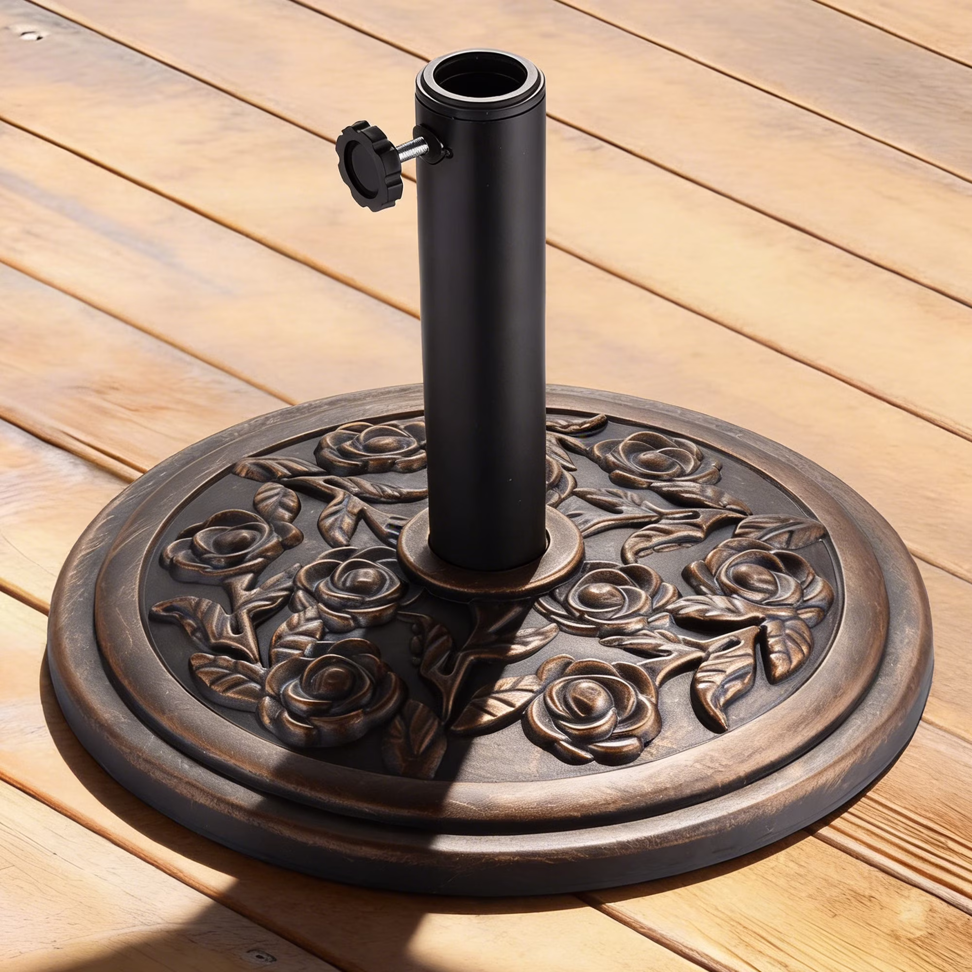 Rose Pattern Cement Base
