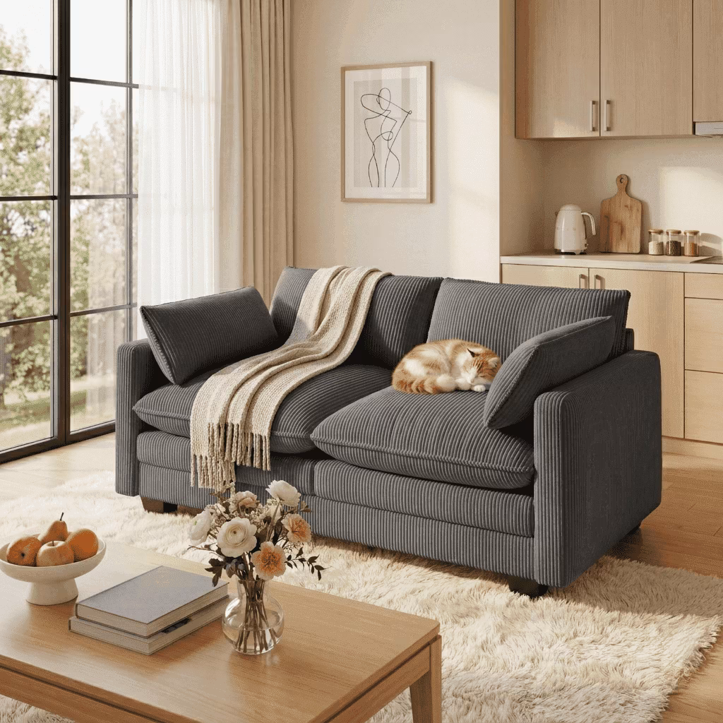 Dark gray-2 seater