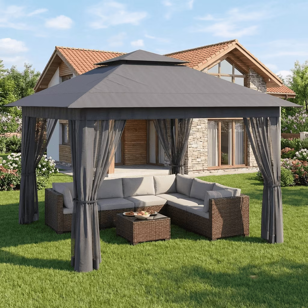 with Gazebo-Gray