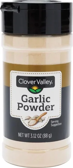 Clover Valley Garlic Powder, 3.12 oz