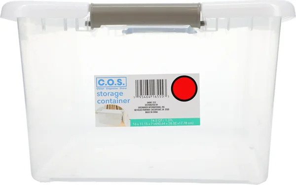 C.O.S. Storage Container With Clip Lock Lid, 1-ct.