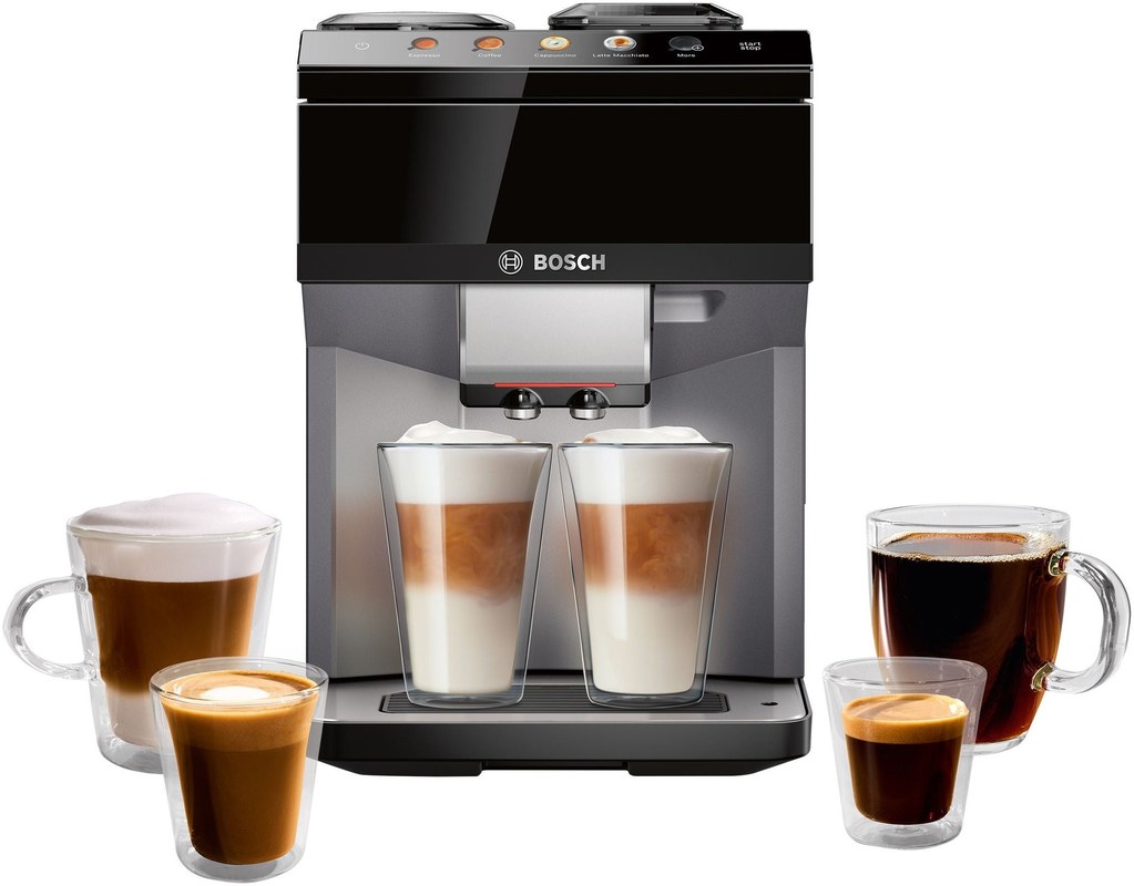 Bosch 500 Series Fully Automatic Espresso and Coffee Machine, Dark Silver
