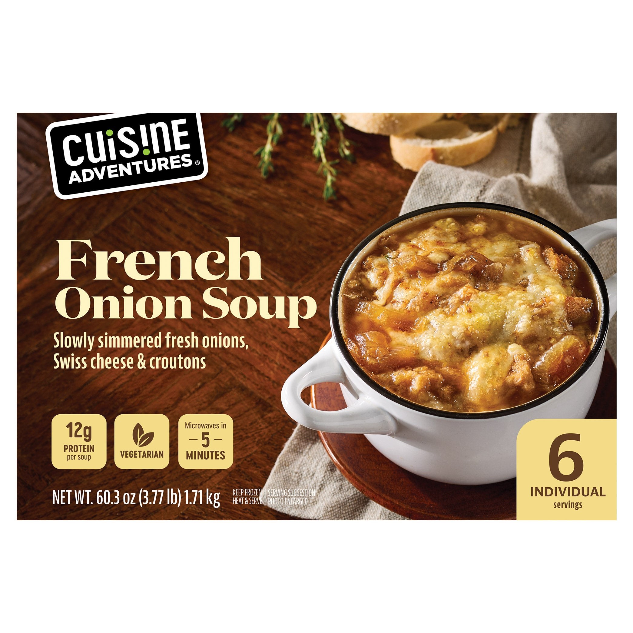Cuisine Adventures French Onion Soup