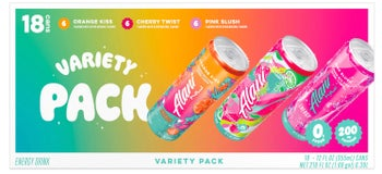 Alani Nu Energy Drink, Variety Pack, 12 fl oz, 18-count