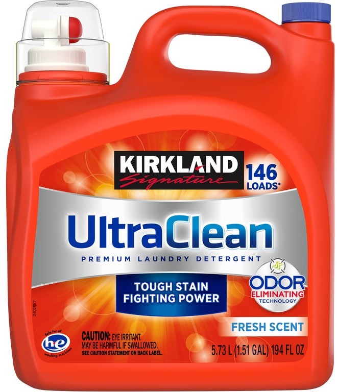 Kirkland Signature UltraClean Fresh Scent Liquid Laundry Detergent