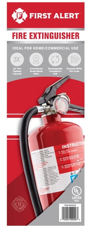 First Alert Fire Extinguisher
