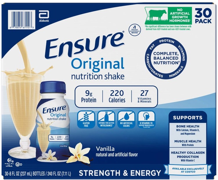 Ensure Original Nutrition Shake