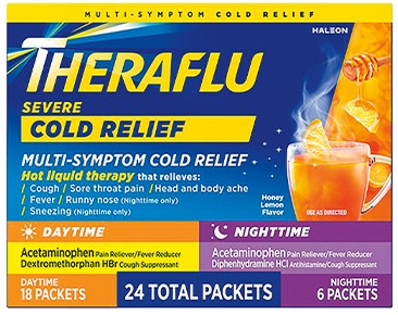 Theraflu Severe Cold Day + Night