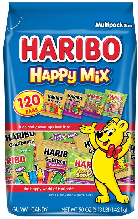 Haribo Gummi Candy Happy Mix
