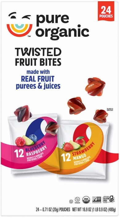 Pure Organic Twisted Fruit Bites