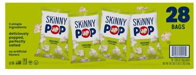 Skinny Pop Popcorn Original