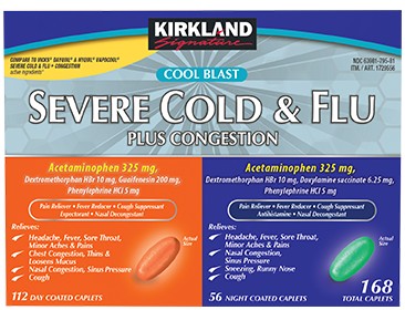 Kirkland Signature Severe Cold & Flu
