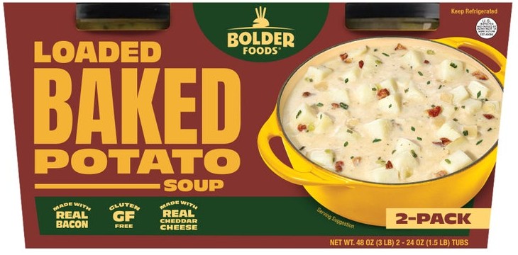 Bolder Foods Loaded Baked Potato Soup