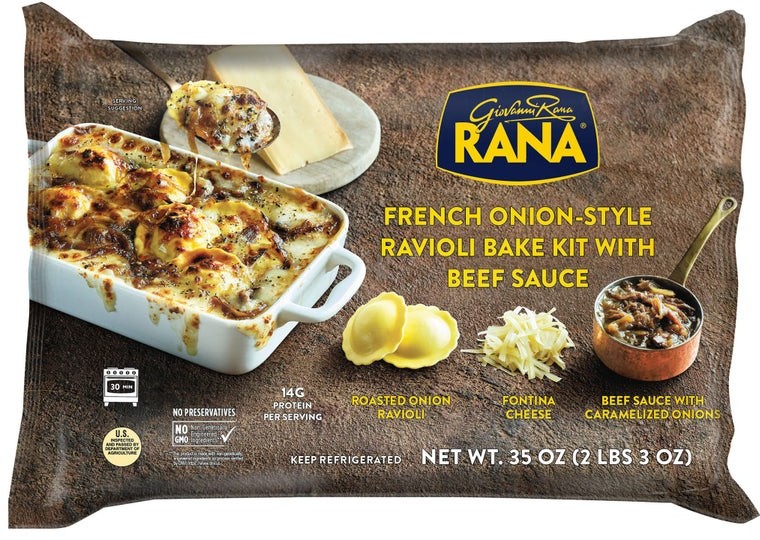 Giovanni Rana French Onion-Style Ravioli Bake Kit with Beef Sauce