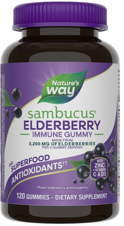 Nature's Way Sambucus Elderberry Immune Gummy
