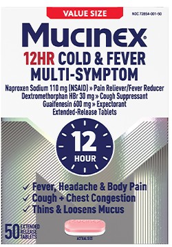 Mucinex 12 HR Cold & Fever
