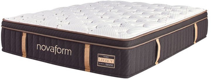 Novaform 14" Legacy Premier Support Hybrid Euro-Top Queen Mattress
