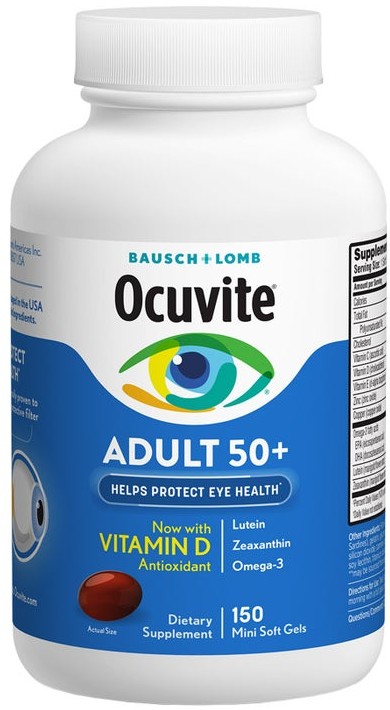 Bausch + Lomb Ocuvite Adult 50+ Eye Vitamins