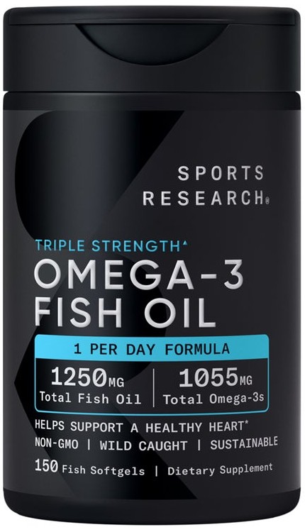 Sports Research Omega-3 Fish Oil